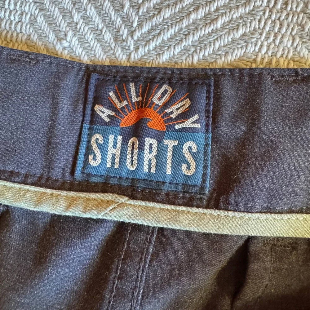 Faherty All Day Shorts Mens 31 (32) Charcoal Grey Hybrid Swim Shorts 9